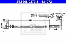 Тормозной шланг
