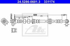 Тормозной шланг Тормозной шланг