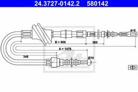 Трос ручного гальма