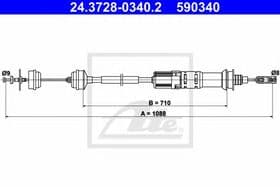 Трос сцепления