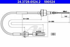 Трос сцепления