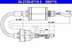 Трос сцепления
