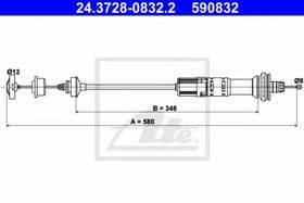 Трос сцепления