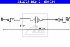 Трос сцепления