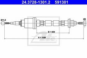 Трос сцепления