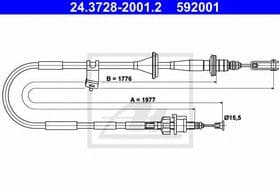 Трос сцепления