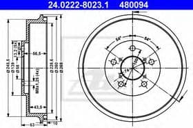 Тормозной барабан