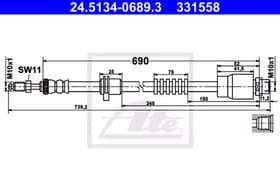 Гальмівний шланг