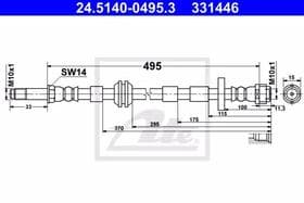 Гальмівний шланг Гальмівний шланг