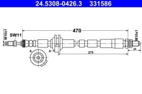 Тормозной шланг