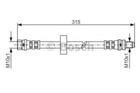Гальмівний шланг