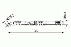Гальмівний шланг