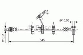 Гальмівний шланг