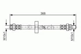 Тормозной шланг Тормозной шланг