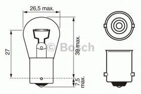 Лампа заднего хода