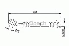 Тормозной шланг Тормозной шланг