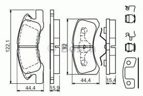 Гальмівні колодки