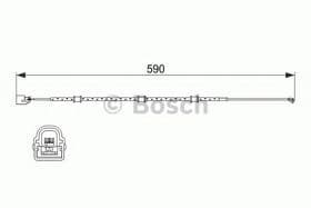 Датчик износа тормозных колодок