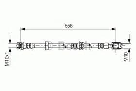 Тормозной шланг Тормозной шланг