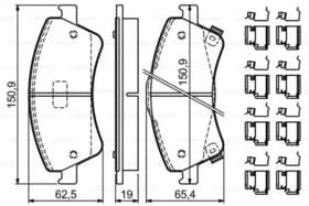 Тормозные колодки