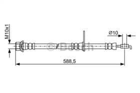 Гальмівний шланг Гальмівний шланг