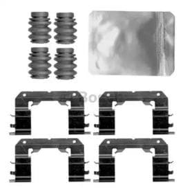 Компоненти дискових гальмівних колодок Компоненти дискових гальмівних колодок