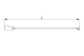 Датчик зношення гальмівних колодок