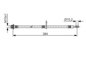 Гальмівний шланг Гальмівний шланг
