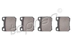 Гальмівні колодки Topran 202 457