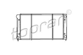 Радиатор охлаждения двигателя Topran 103 445