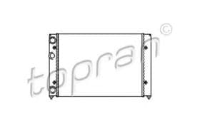 Радиатор охлаждения двигателя Topran 103 985