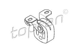 Кронштейн крепления выхлопной магистрали