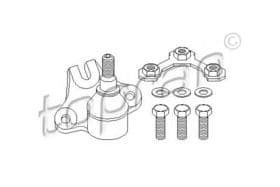 Шарова опора Topran 103 035