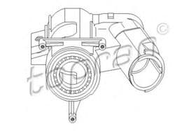 Замок вала рулевого колеса Topran 102 413
