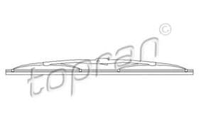 Щітки склоочисника Topran 112 384
