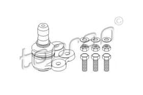 Шарова опора Topran 205 476