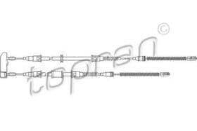 Трос ручного тормоза