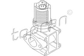 Клапан системы рециркуляции выхлопных газов
