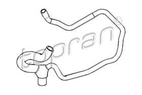 Патрубок радіатора системи охолодження двигуна