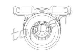 Проміжний підшипник карданного вала