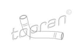 Патрубок радіатора системи охолодження двигуна