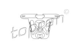 Кронштейн крепления выхлопной магистрали