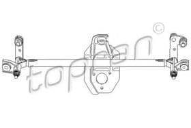 Трапеция стеклоочистителя