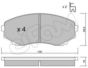 Тормозные колодки