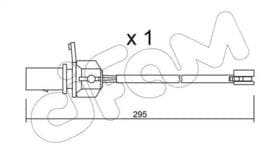 Датчик износа тормозных колодок Cifam su331
