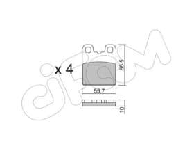 Гальмівні колодки