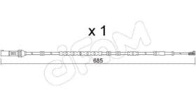 Датчик зношення гальмівних колодок