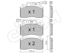 Гальмівні колодки