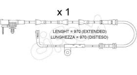 Датчик износа тормозных колодок