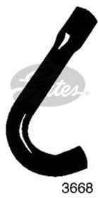 Патрубок радиатора системы охлаждения двигателя